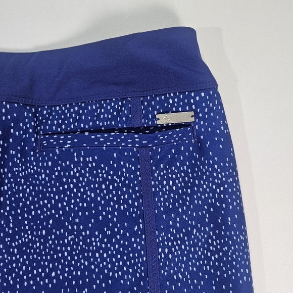 Adidas Golf Skort XS Purple White Microdot Inner Shorts Preppy Tennis Activewear - Picture 2 of 9